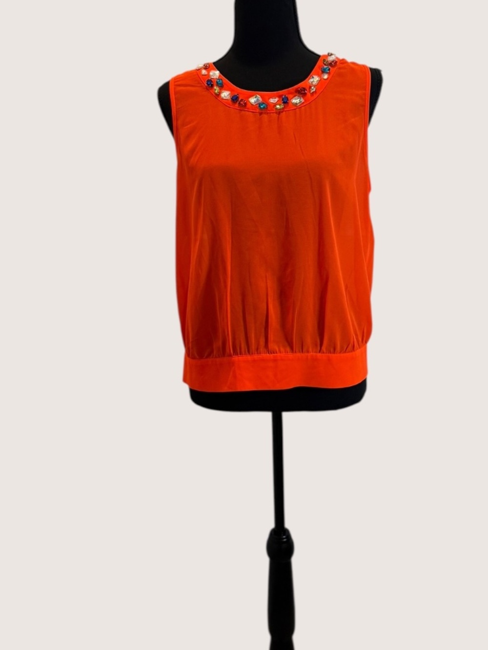 Orange SleeveCuless top